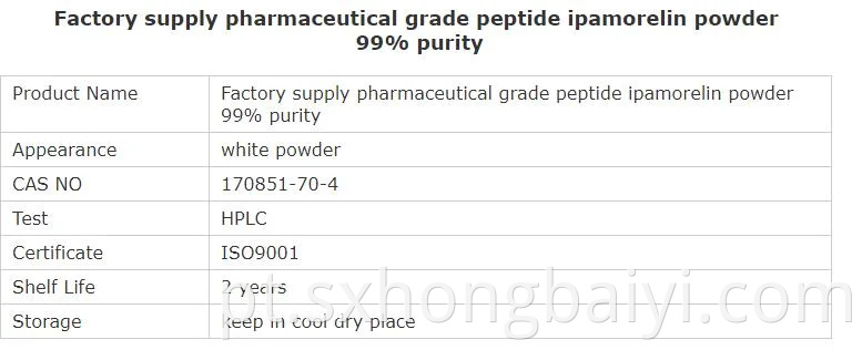 Mus-Cle-Cled Bodywilding Pep-mare IPA-More-Lin Powder CAS 170-851-70-4